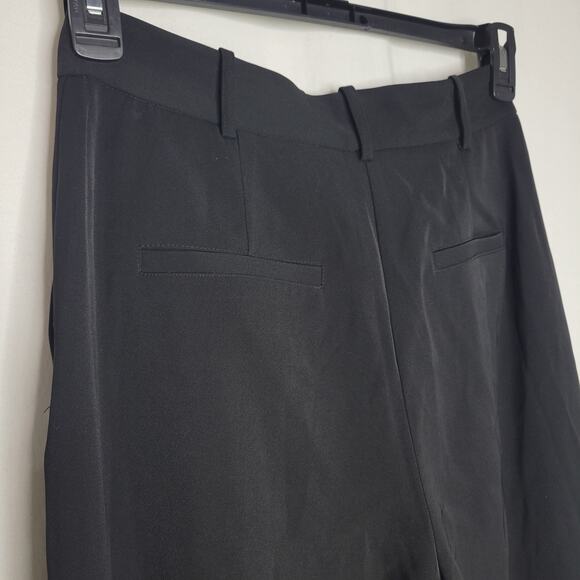 French Connection Women's Harry Wide Leg Suiting Pants Black NWT Size 6 - Picture 9 of 11
